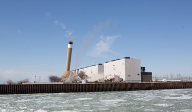 Nanticoke Thermal Generating Station being demolished